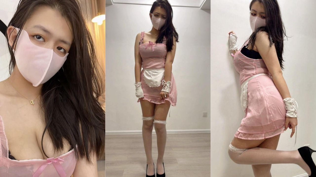 海角兄妹乱伦 大学生妹妹扮成性感小厨娘 伸着舌头迎接哥哥的精液 射得满脸都是！