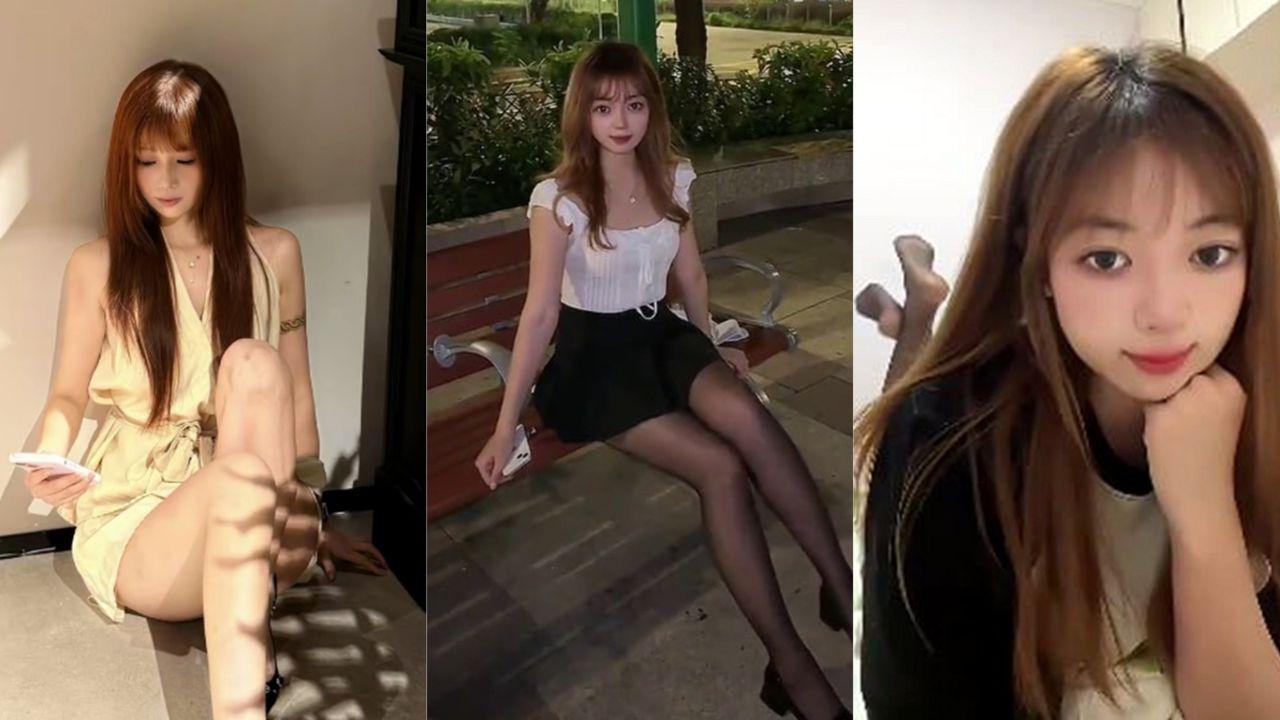 抖音网红小doll芽私密视频流出 清纯脸蛋黑丝大长腿 纤细身材自慰嫩穴 淫水拉丝不断喷溅！