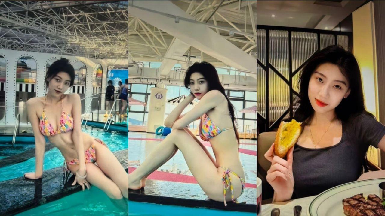 反差女大学生 刘晓丽 做爱视频泄密 黑色情趣套装被炮友狂操 口爆后入各种姿势玩不停！