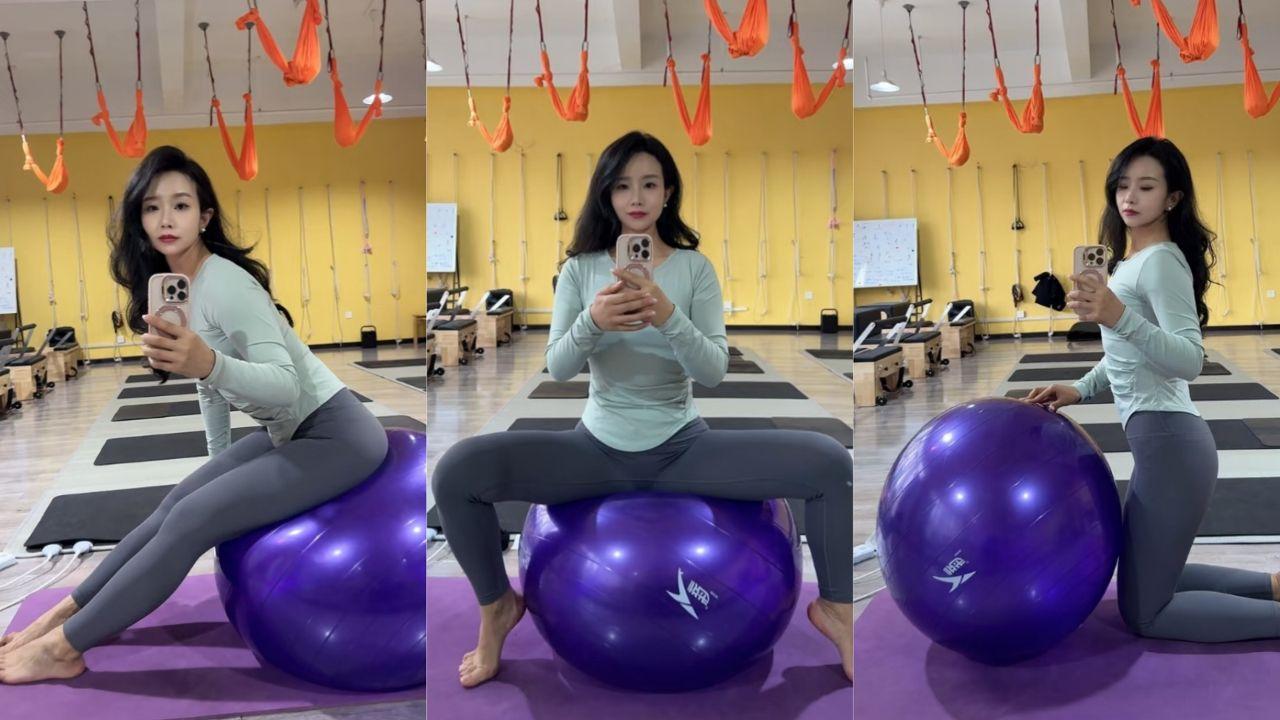 乱伦大神 护士小曼 与姐夫的情趣瑜伽爱爱 球上的鸡吧深到子宫 嘴里的鸡吧深入喉咙！