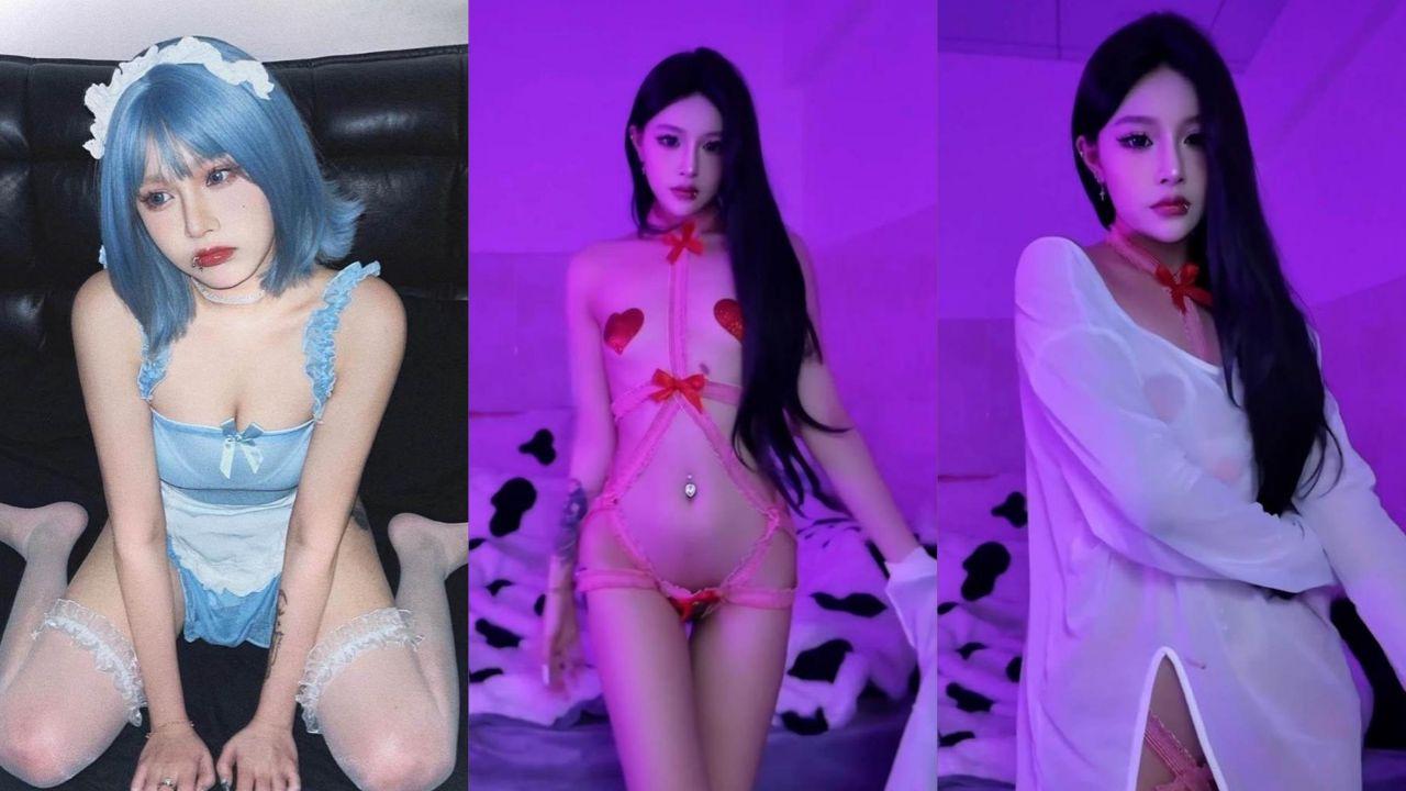 深圳顶级魅魔王雅璇被富二代包养私拍流出 赤裸跪姿翘臀摇晃手指抠嫩穴舌尖挑逗超香艳！