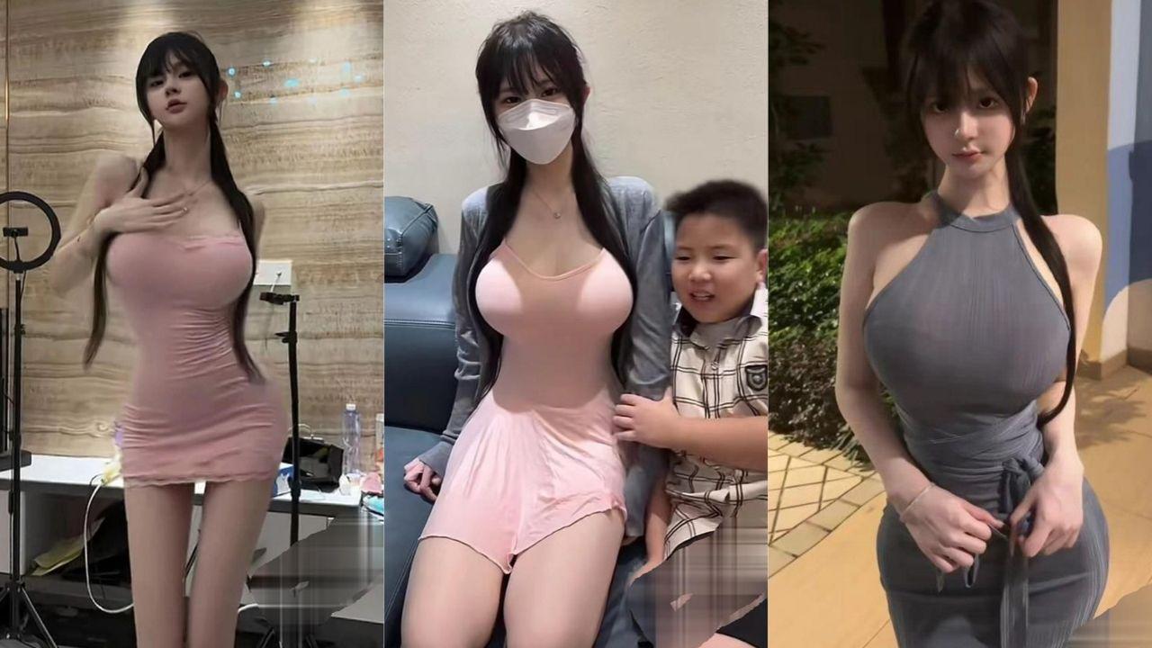 抖音百万粉丝女神爱次肉疑似下海偷拍视频曝光 胸大腰细尤物火辣骑乘后入全过程！