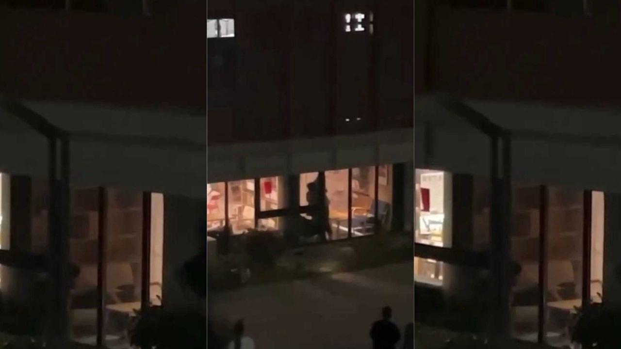 福建平潭职业技术学院 情侣隔着单向玻璃做爱被围观 这下学校表白墙不炸了吗！
