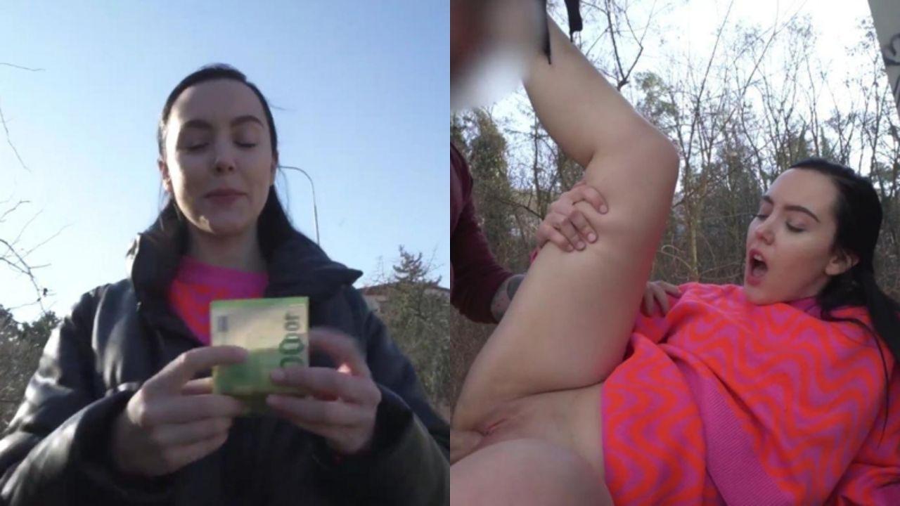 捷克街头搭讪系列 猎艳西班牙美女 布拉格阳光下撸裙露白嫩蜜臀 疯狂怼操口爆高潮封面图