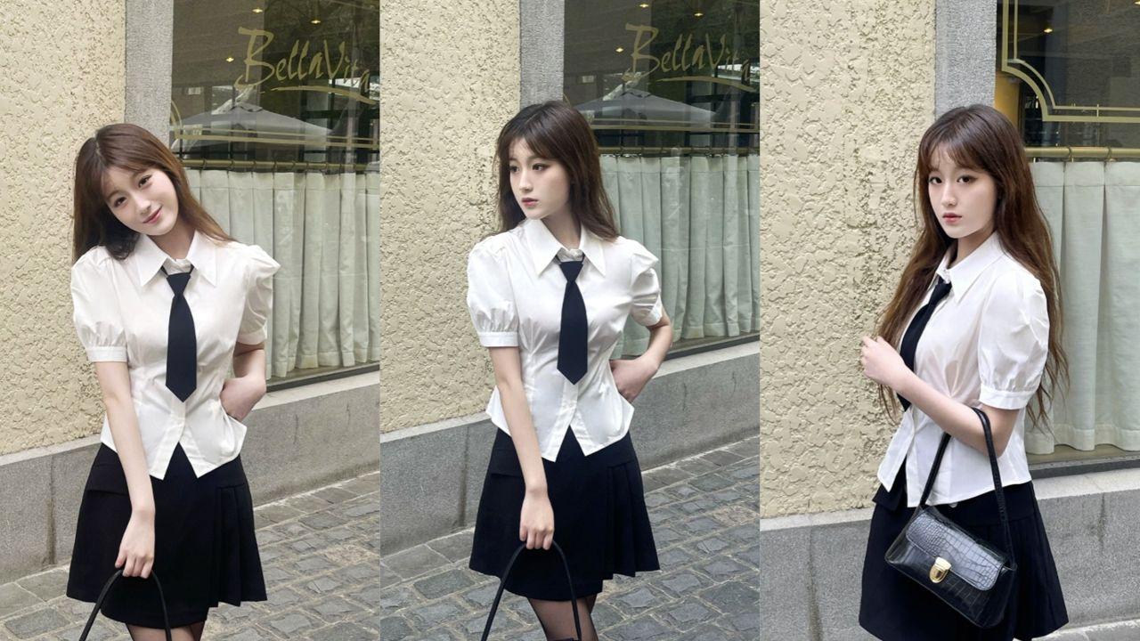 兄妹乱伦视频 庆祝妹妹高考结束 给妹妹买了JK 第一次操JK制服短裙妹妹