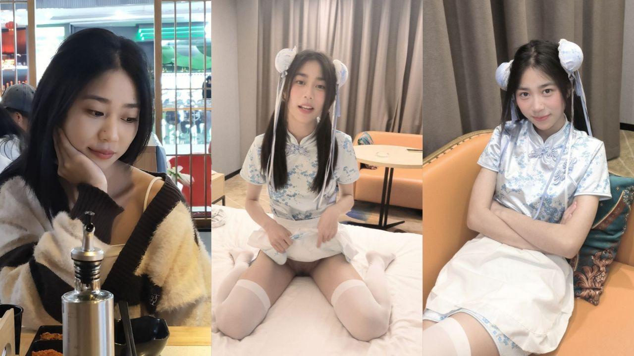 新疆乌鲁木齐三色果幼儿园幼师 楚歆琪 白丝体操服勾搭男家长私密视频 露脸跪舔口交深喉吞吐！