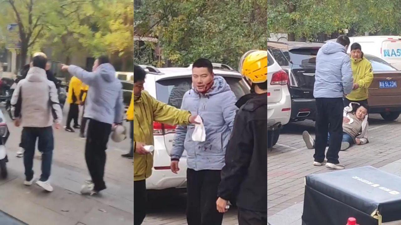 河北石家庄美团外卖小哥怒捅站长事件全解析 裕华区海棠苑五块钱佣金克扣80% 老实骑手忍无可忍当街报复1死1伤